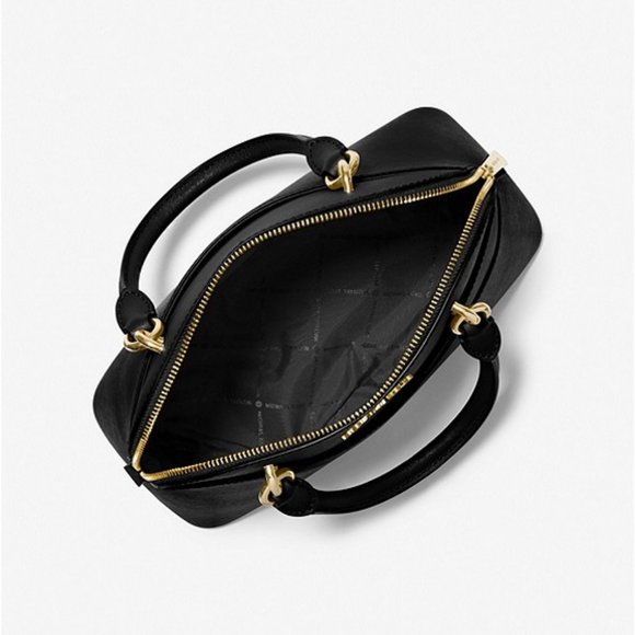 MICHAEL MICHAEL KORS Jet Set Travel Medium Saffiano Leather Dome Satchel - Picture 2 of 2